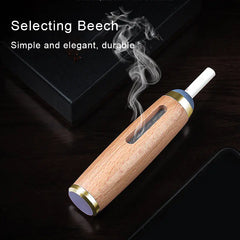 Eco-Chic Walnut Cigarette Holder