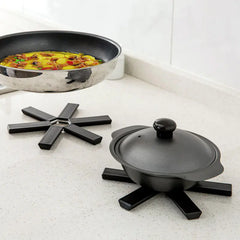Compact Heat-Shield Kitchen Mat