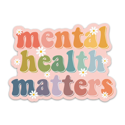 Mental Health Boost Stickers - 3PC Set for Water Resistant Decals